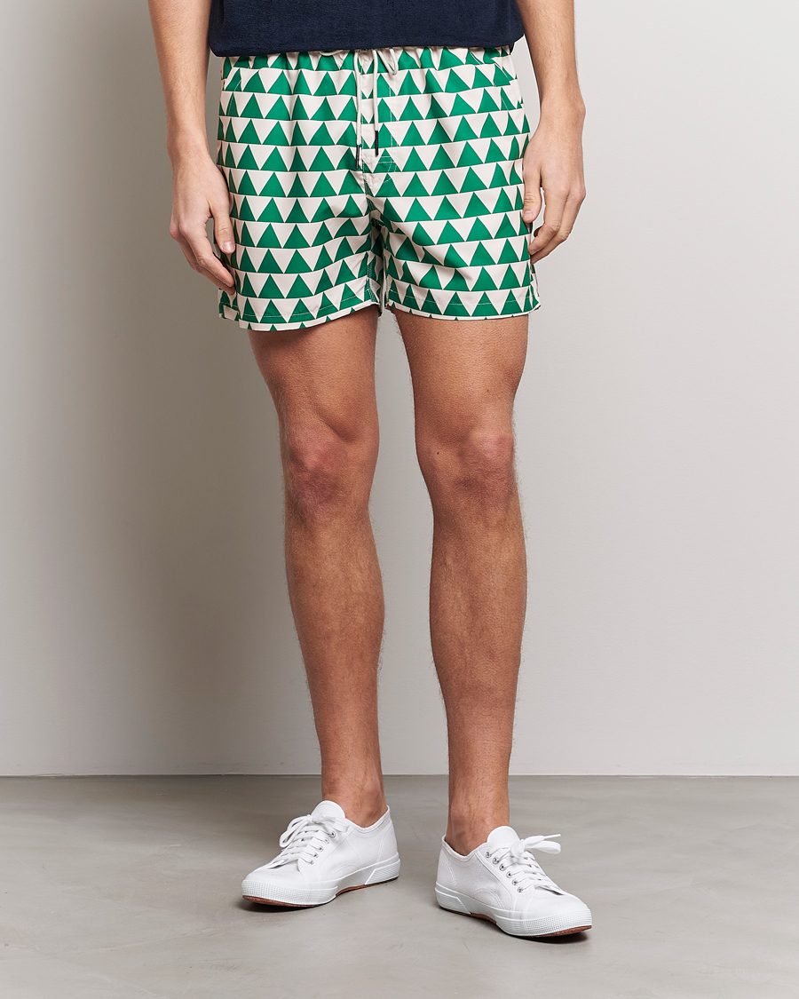 Herr | Badbyxor | OAS | Printed Swimshorts Triangle Jungle
