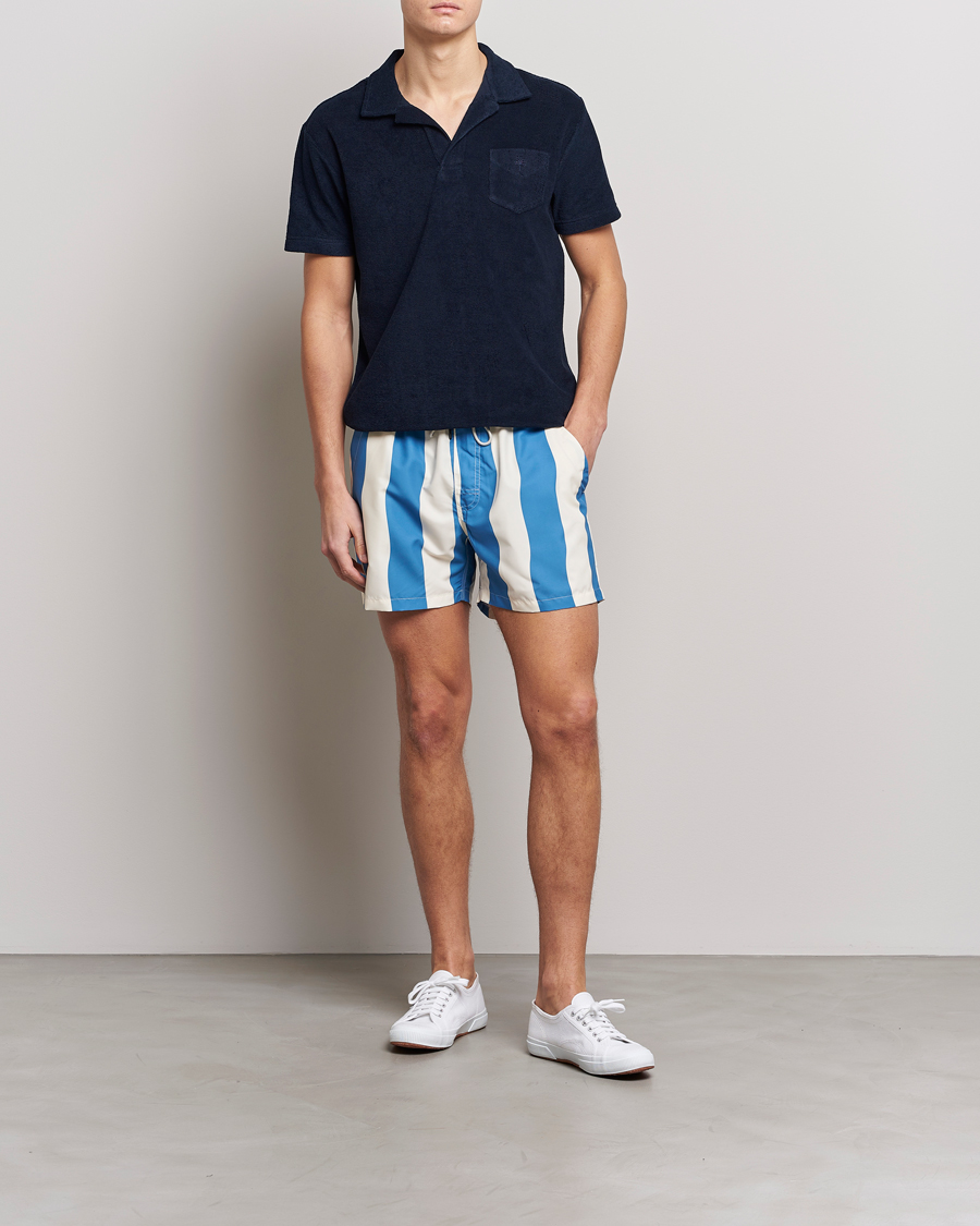 Herr | Badbyxor | OAS | Printed Swimshorts Waver