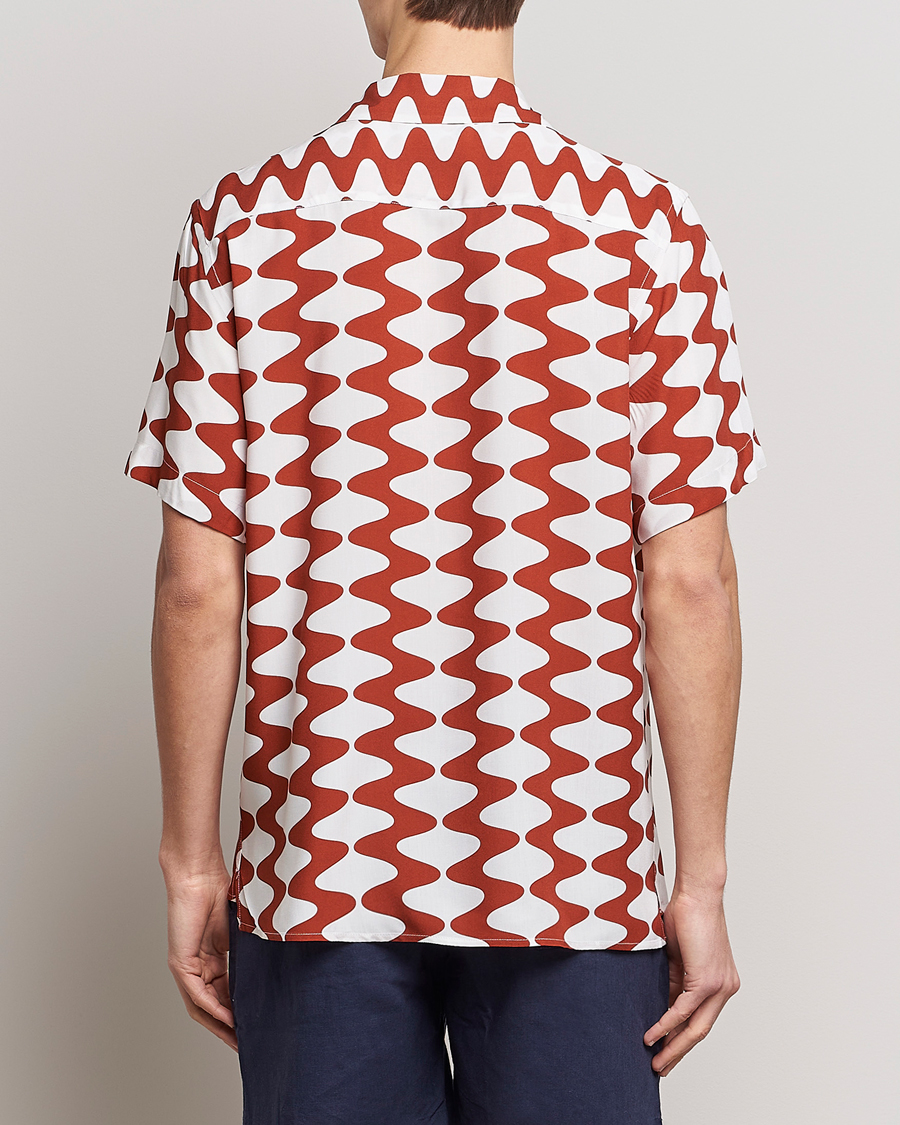 Herr | Skjortor | OAS | Viscose Resort Short Sleeve Shirt Big Lauda