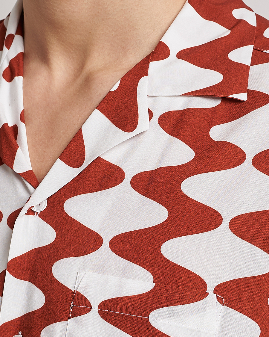 Herr | Skjortor | OAS | Viscose Resort Short Sleeve Shirt Big Lauda