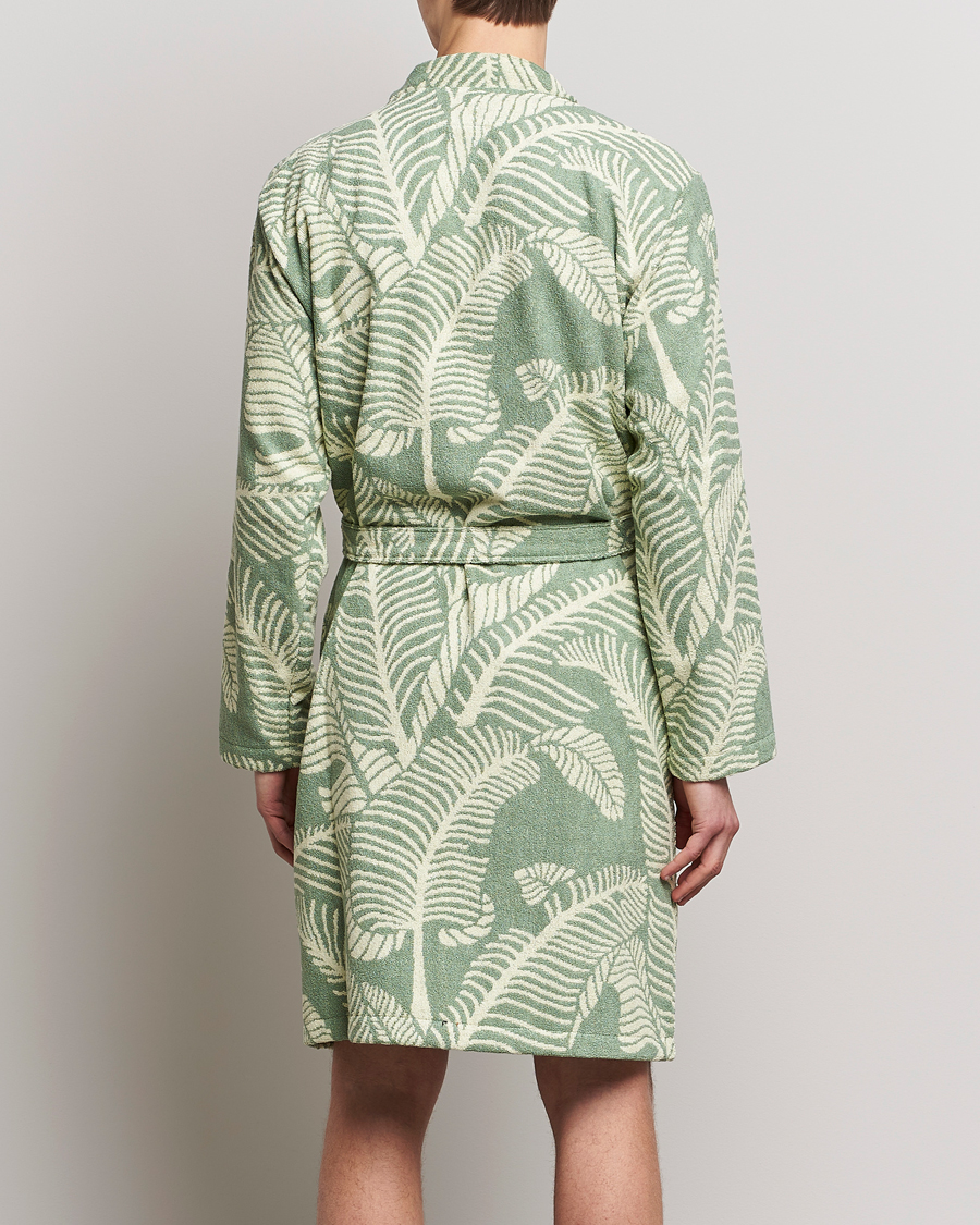 Herr | Pyjamas & Morgonrockar | OAS | Terry Robe Banana Leaf