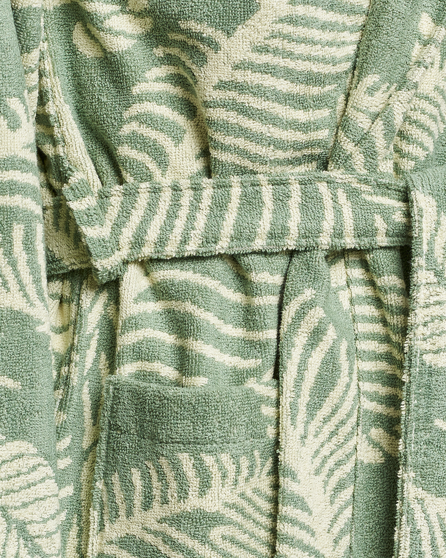 Herr | Pyjamas & Morgonrockar | OAS | Terry Robe Banana Leaf