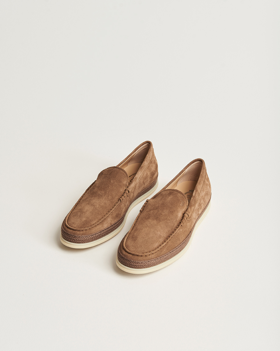 Herr | Loafers | Tod's | Raffia Loafers Brown Suede