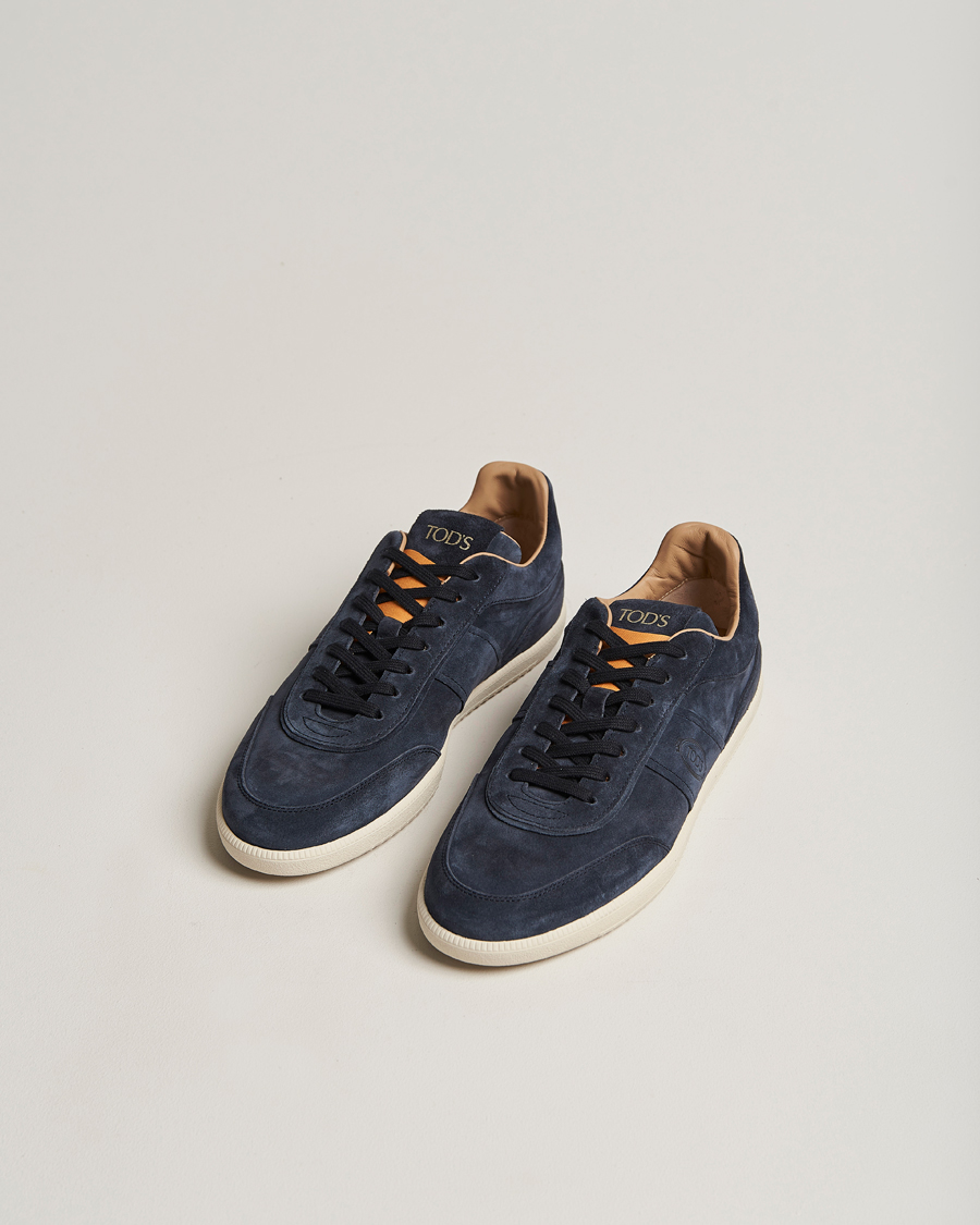 Herr | Italian Department | Tod's | Cassetta Leggera Sneaker Navy Suede