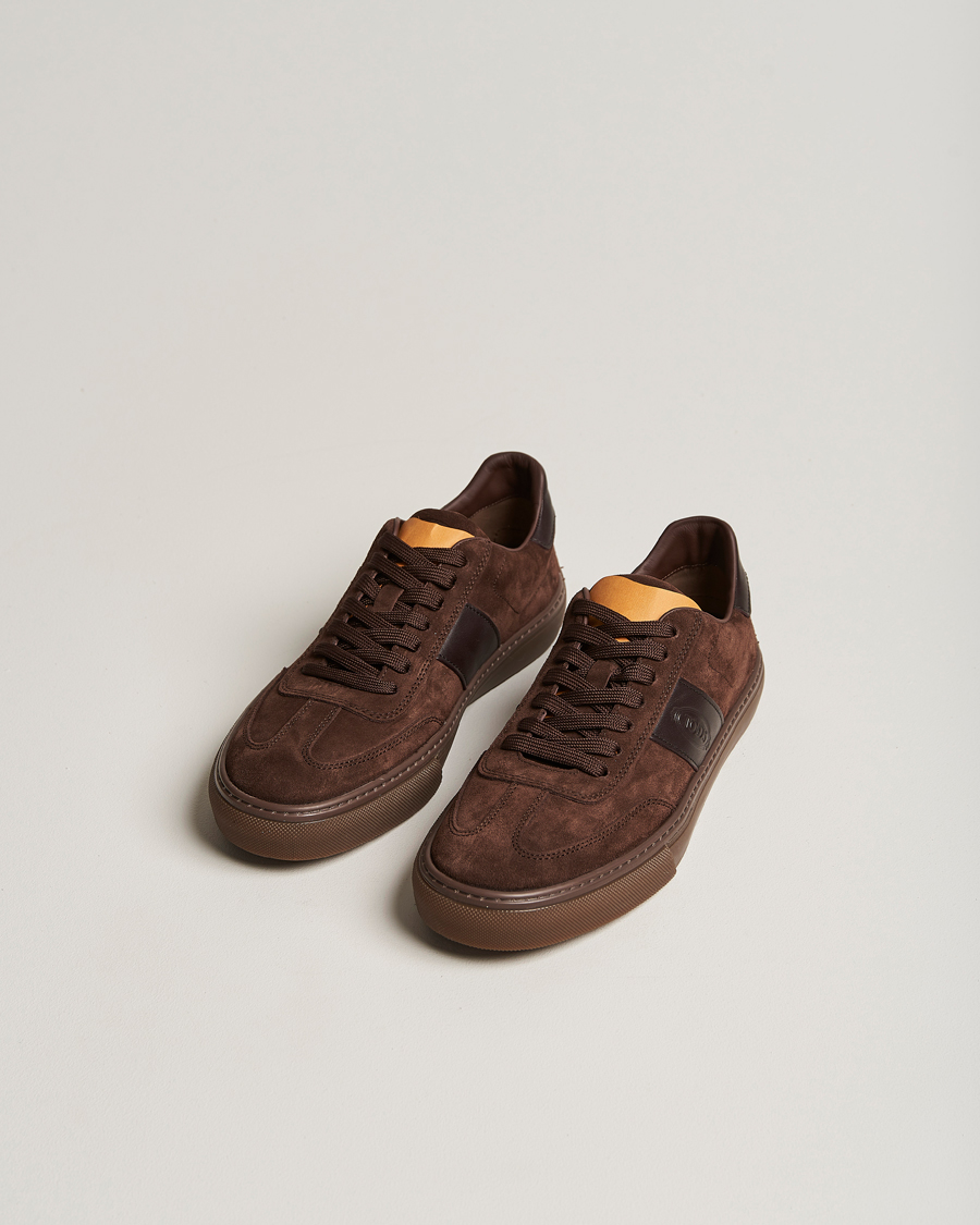 Herr |  | Tod's | Cassetta Sneakers Dark Brown Suede