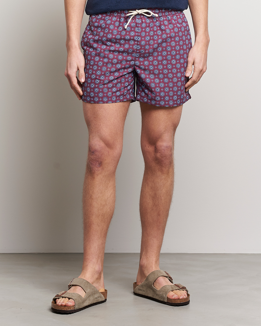 Herr | Ripa Ripa | Ripa Ripa | Printed Swimshorts Wine