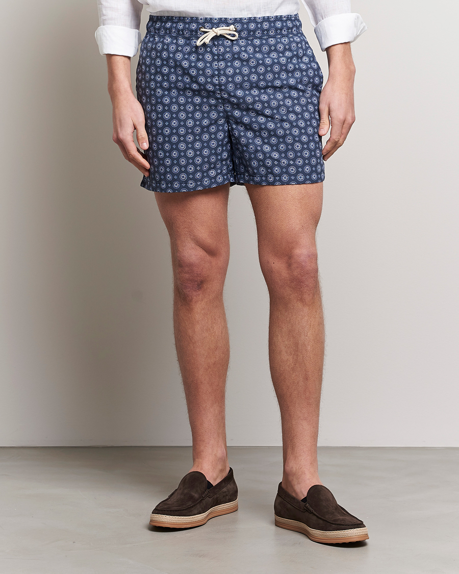 Herr | Italian Department | Ripa Ripa | Printed Swimshorts Navy