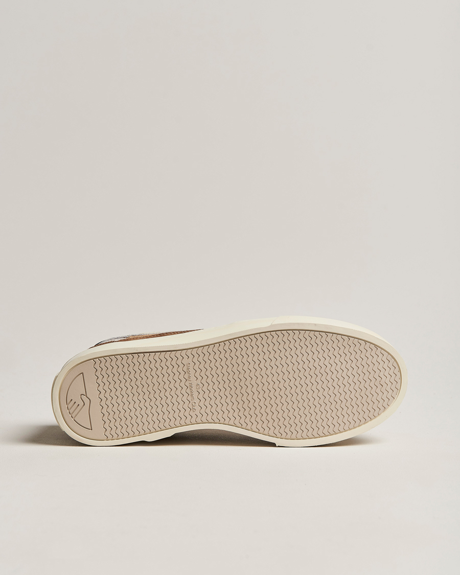 Herr | Stepney Workers Club Pearl S-Strike Suede Mixed Sneaker Bark | Stepney Workers Club | Pearl S-Strike Suede Mixed Sneaker Bark