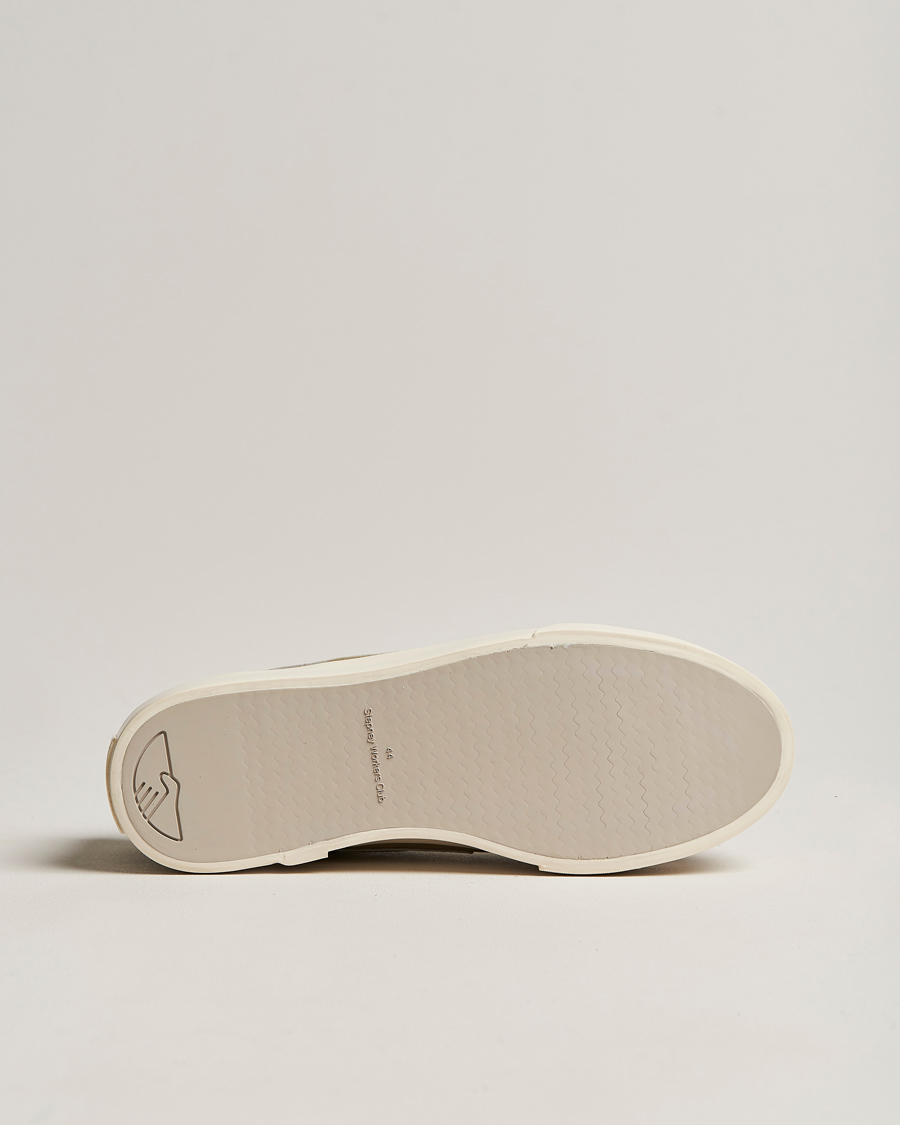 Herr | Stepney Workers Club Dellow S-Strike Suede Sneaker Moss/Ecru | Stepney Workers Club | Dellow S-Strike Suede Sneaker Moss/Ecru