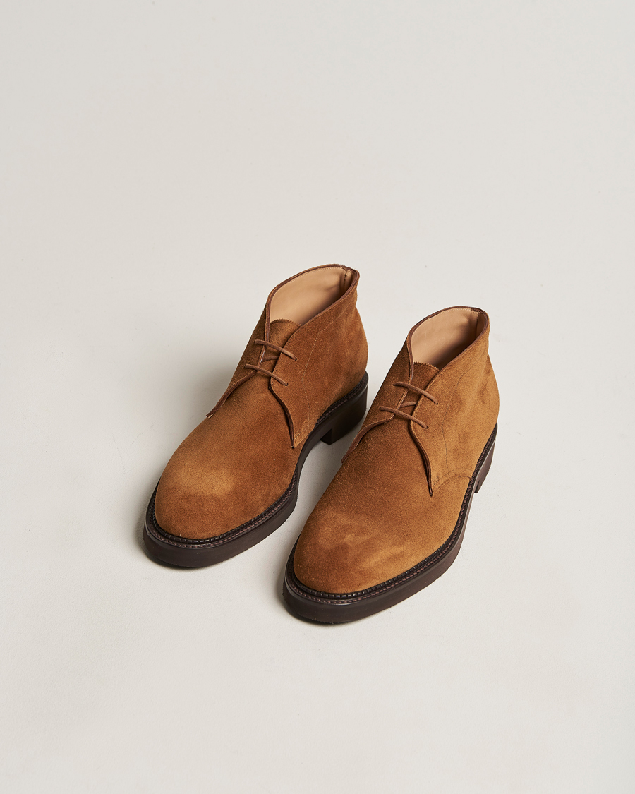 Herr | John Lobb Heywood Chukka Boots Tobacco Suede | John Lobb | Heywood Chukka Boots Tobacco Suede
