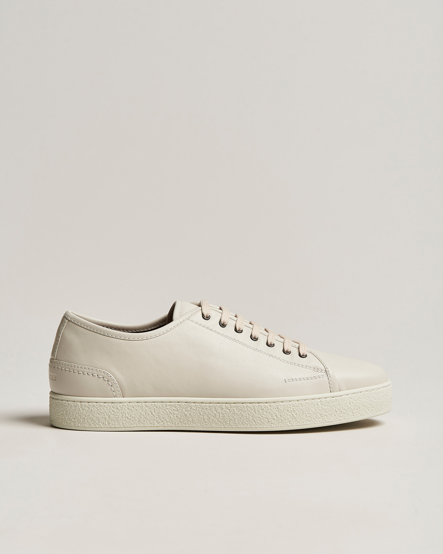 Herr | John Lobb Stockwell Sneakers White Calf | John Lobb | Stockwell Sneakers White Calf