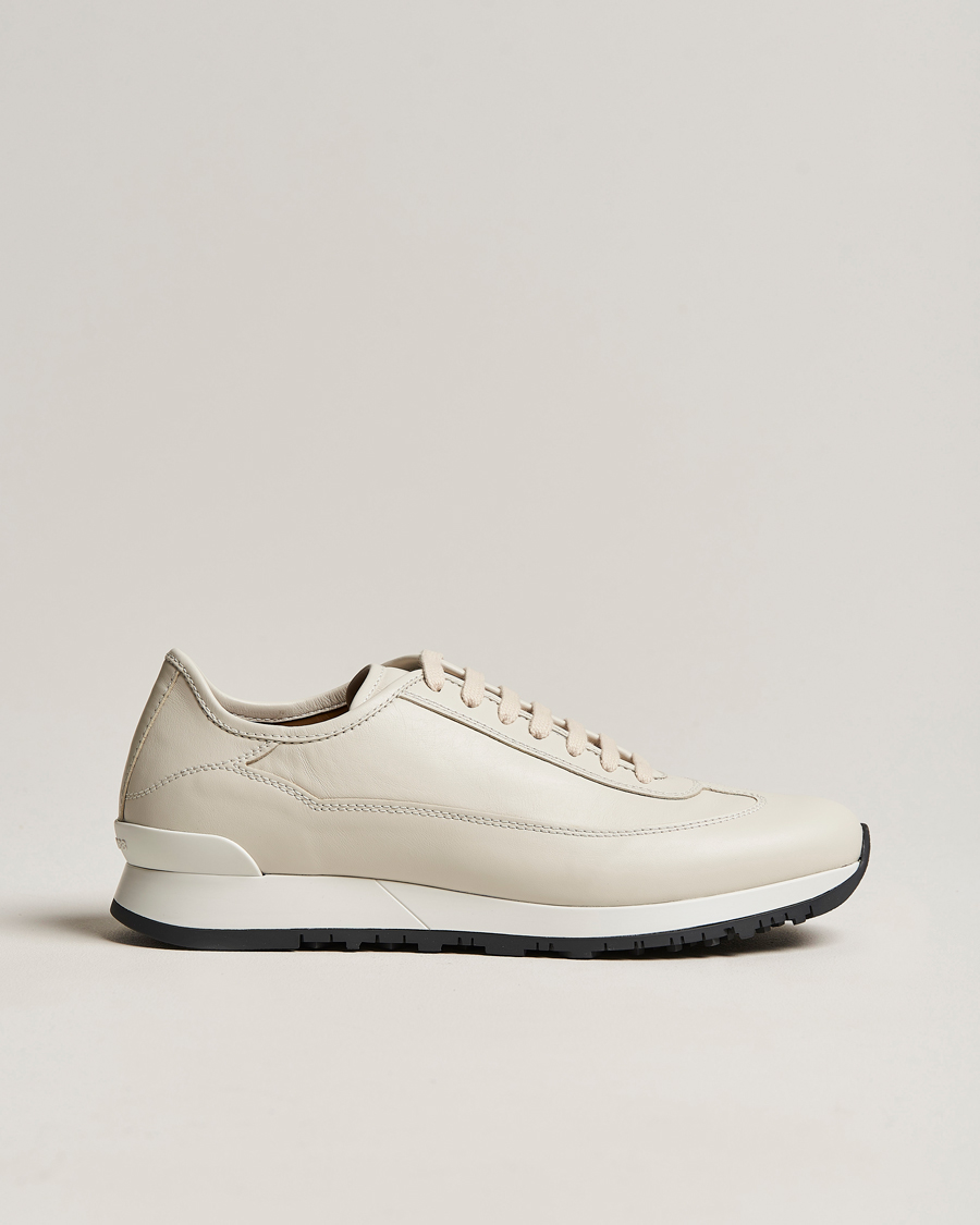 Herr | John Lobb Hurlingham Running Sneakers Off White | John Lobb | Hurlingham Running Sneakers Off White