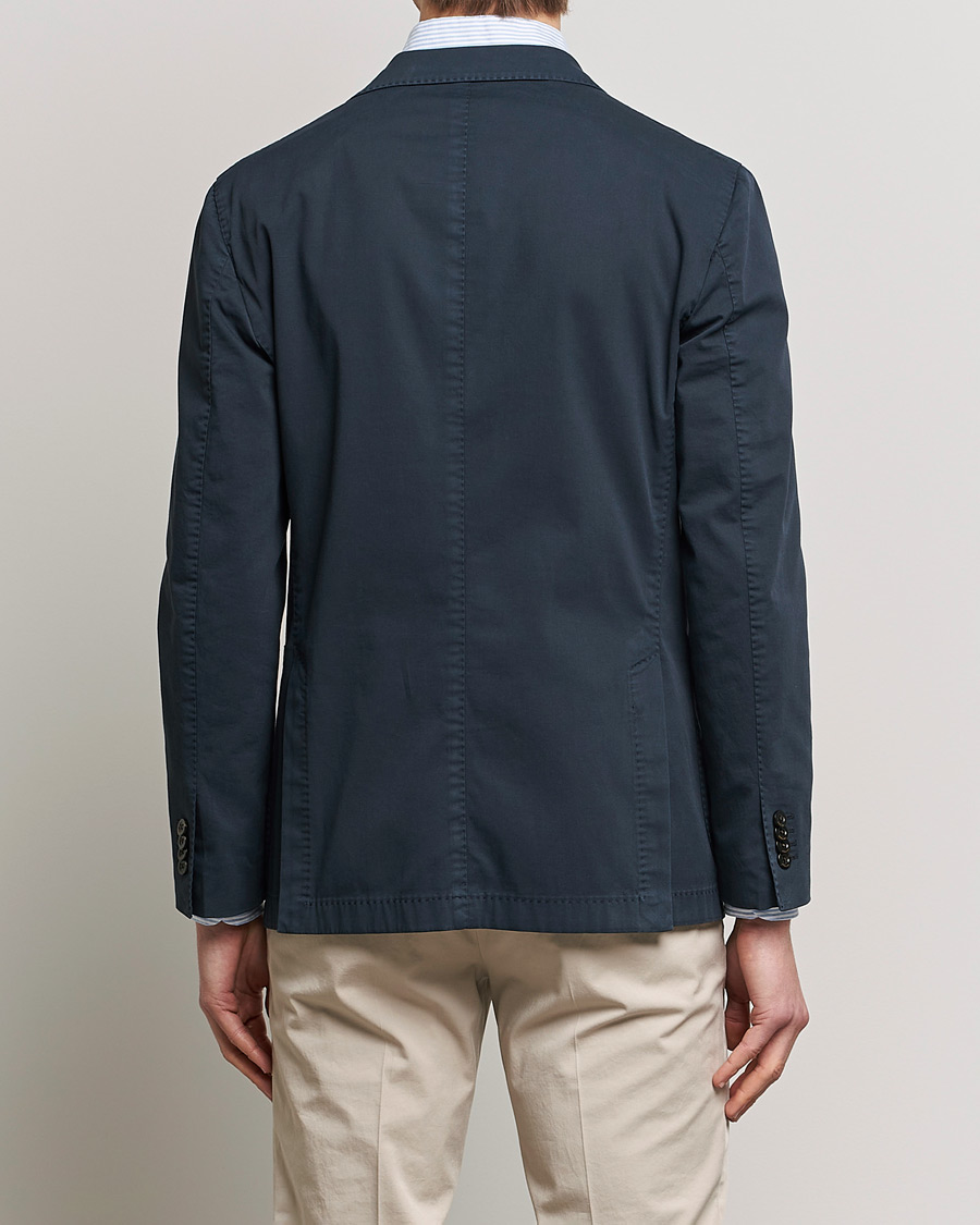 Herr | Kavajer | Boglioli | K Jacket Cotton Stretch Blazer Navy