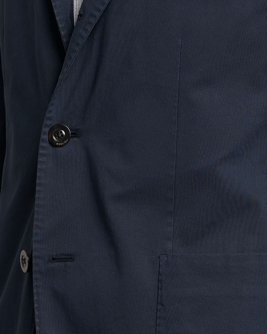 Herr | Kostymer | Boglioli | K Jacket Cotton Stretch Suit Navy