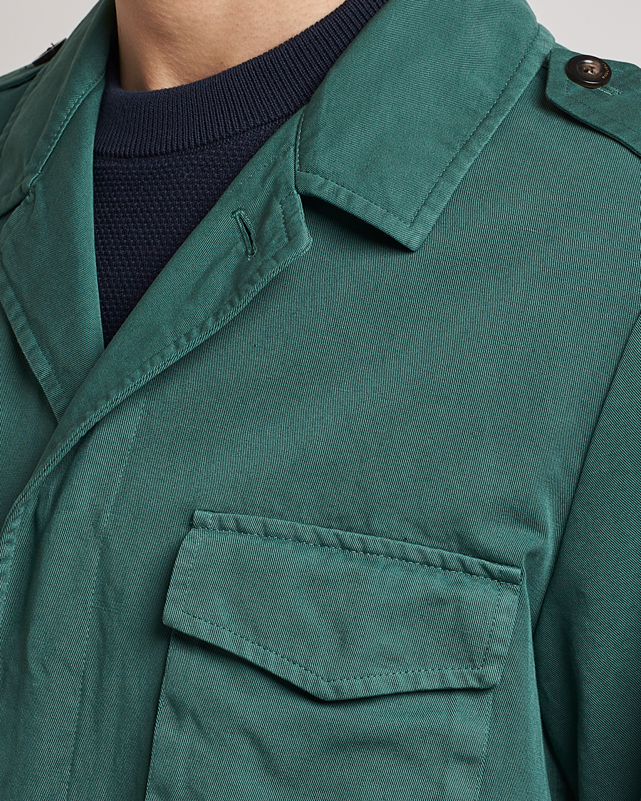 Herr | Jackor | Boglioli | Field Jacket Dark Green