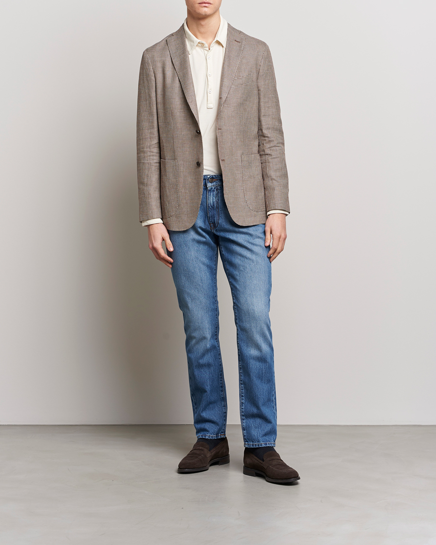 Herr | Jeans | Boglioli | Denim Jeans Medium Wash