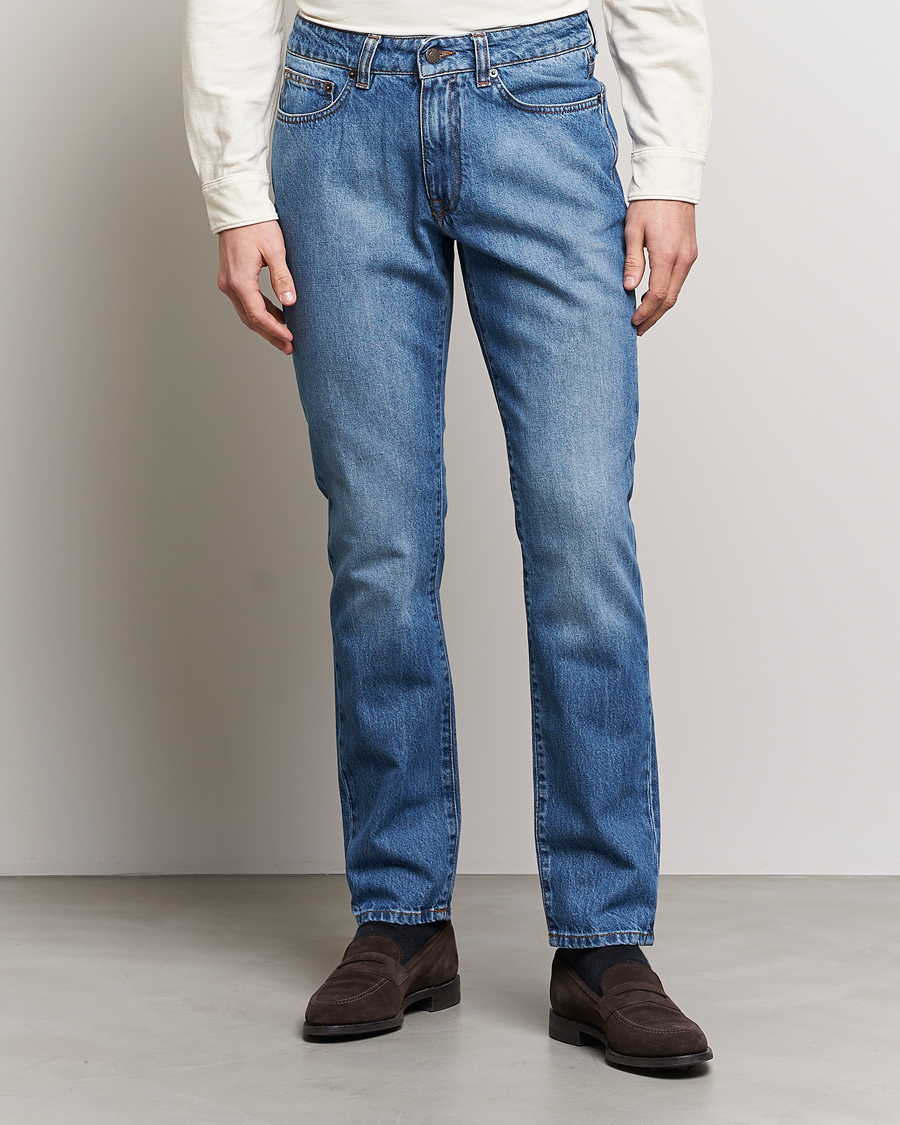 Herr | Jeans | Boglioli | Denim Jeans Medium Wash