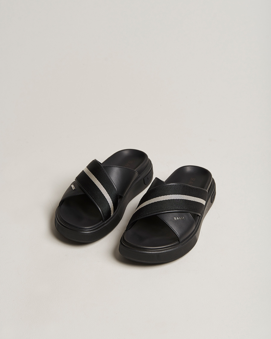 Herr | Bally Jake Sandal Black | Bally | Jake Sandal Black