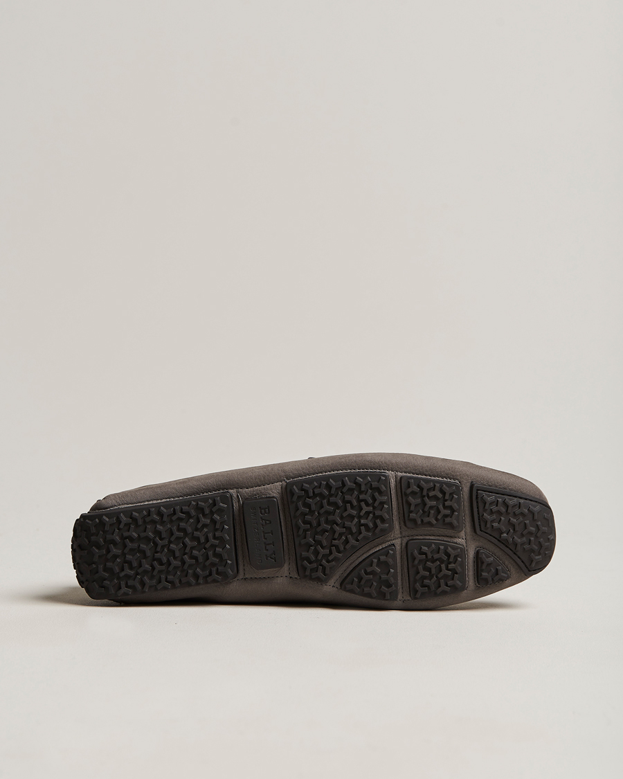 Herr | Bally Peir Calf Leather Car Shoe Dark Mineral | Bally | Peir Calf Leather Car Shoe Dark Mineral