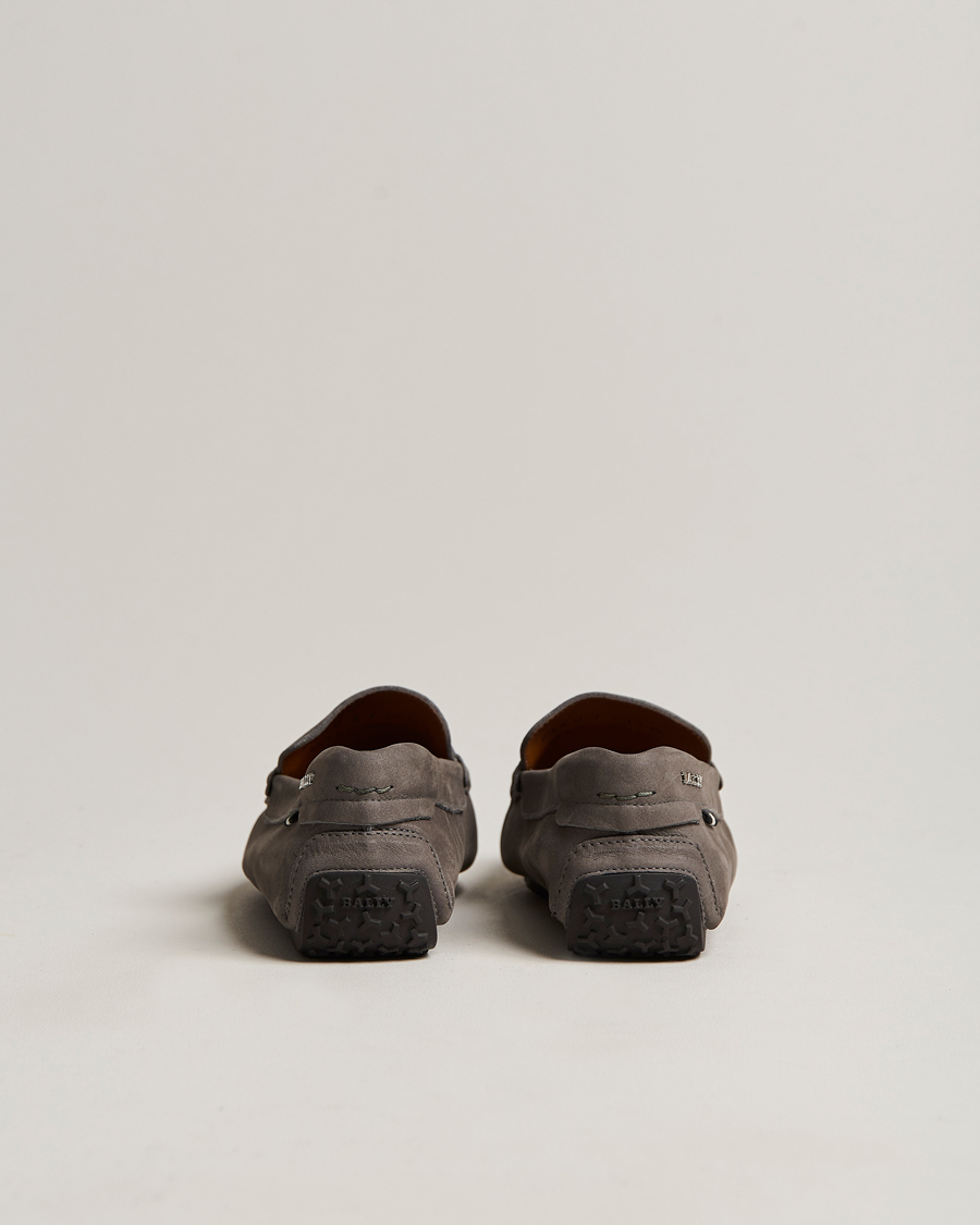 Herr | Bally Peir Calf Leather Car Shoe Dark Mineral | Bally | Peir Calf Leather Car Shoe Dark Mineral