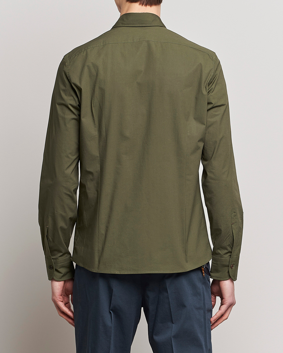 Herr | Skjortor | Mazzarelli | Safari Overshirt Olive