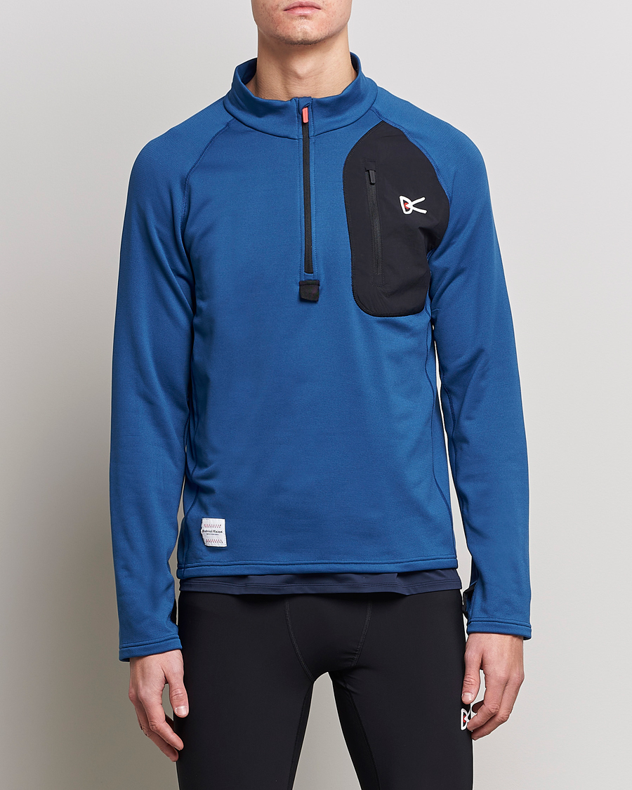 Herr | Fleecetröjor | District Vision | Luca Thermal Fleece Navy