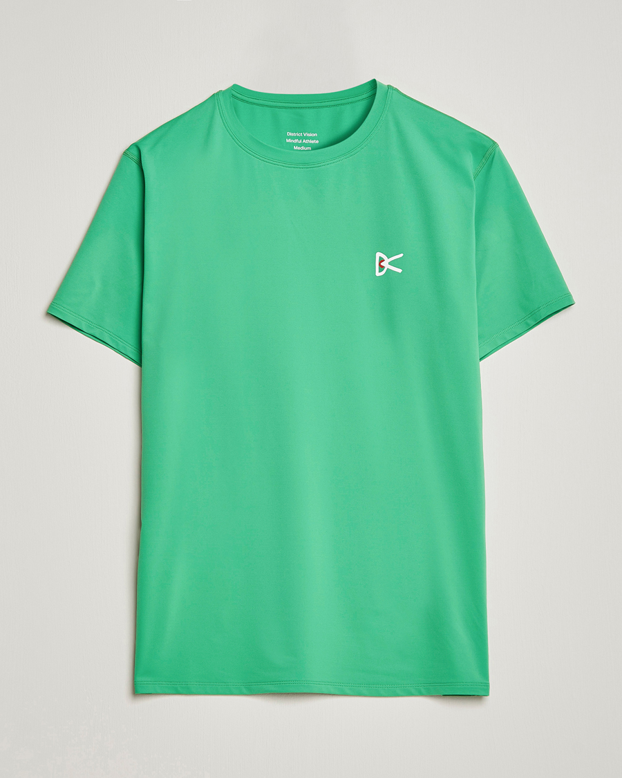 Herr | T-Shirts | District Vision | Deva-Tech Short Sleeve T-Shirt Algae