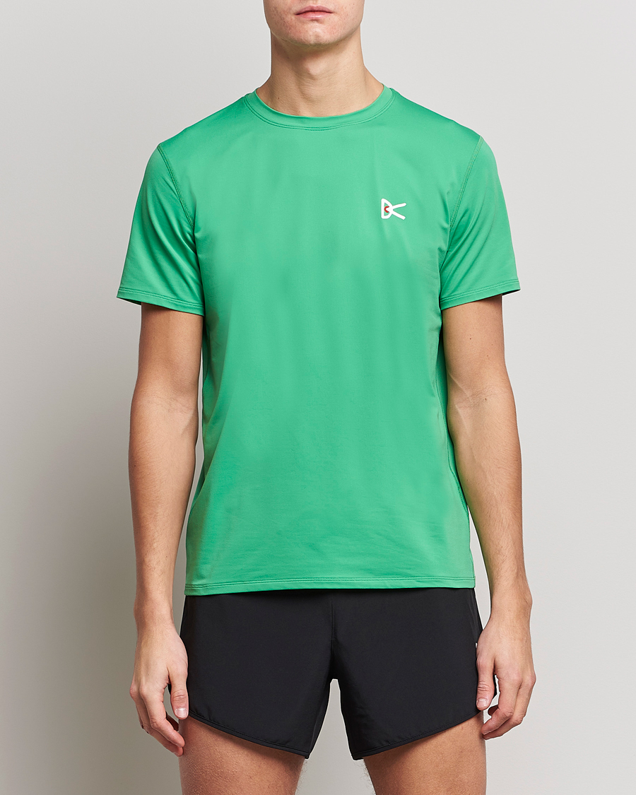 Herr | T-Shirts | District Vision | Deva-Tech Short Sleeve T-Shirt Algae