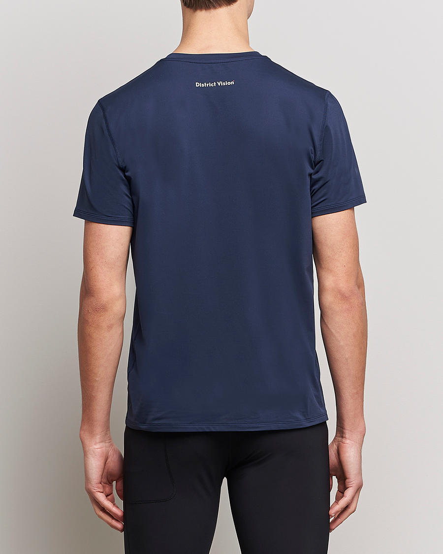 Herr | T-Shirts | District Vision | Deva-Tech Short Sleeve T-Shirt Navy