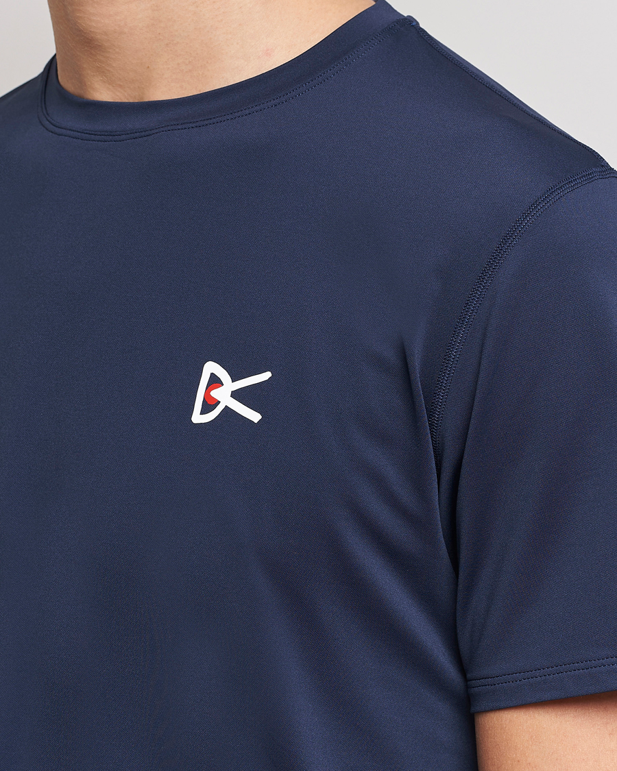 Herr | T-Shirts | District Vision | Deva-Tech Short Sleeve T-Shirt Navy