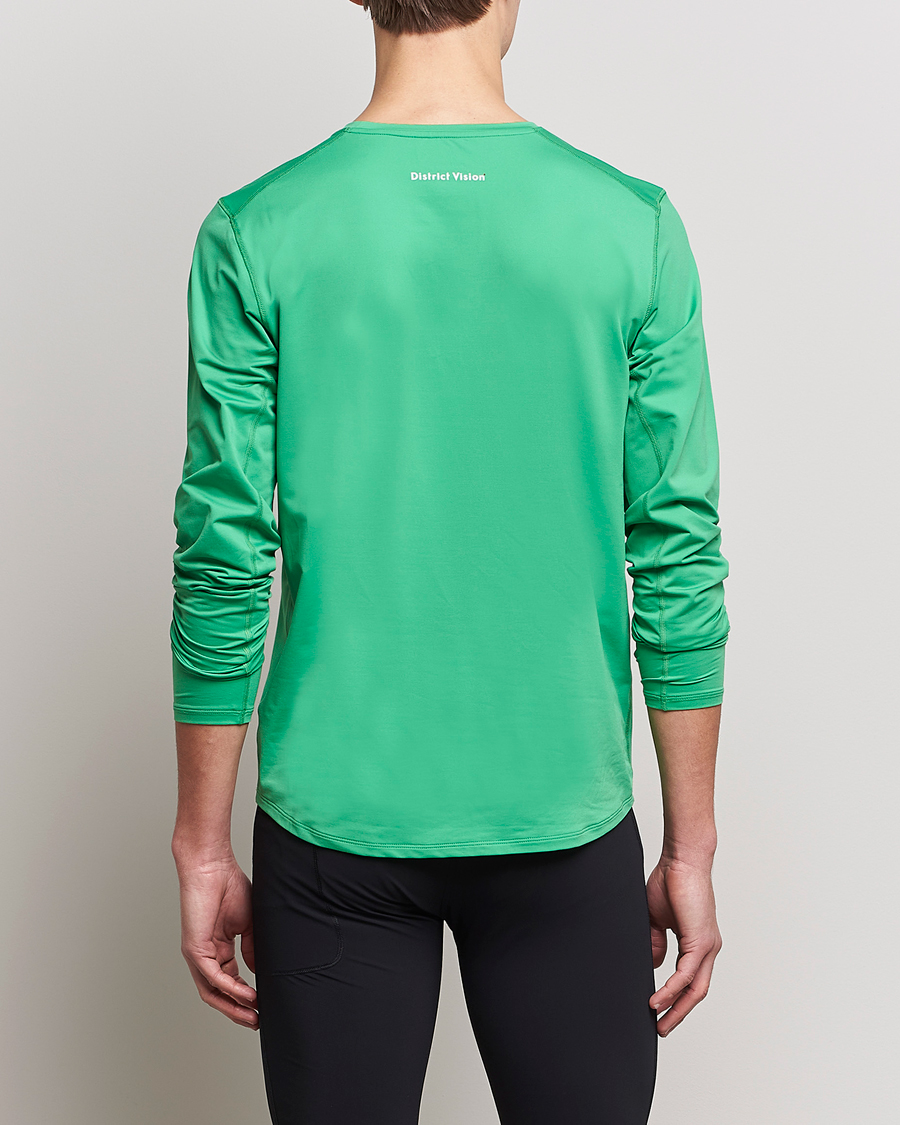 Herr | T-Shirts | District Vision | Deva-Tech Long Sleeve T-Shirt Algae
