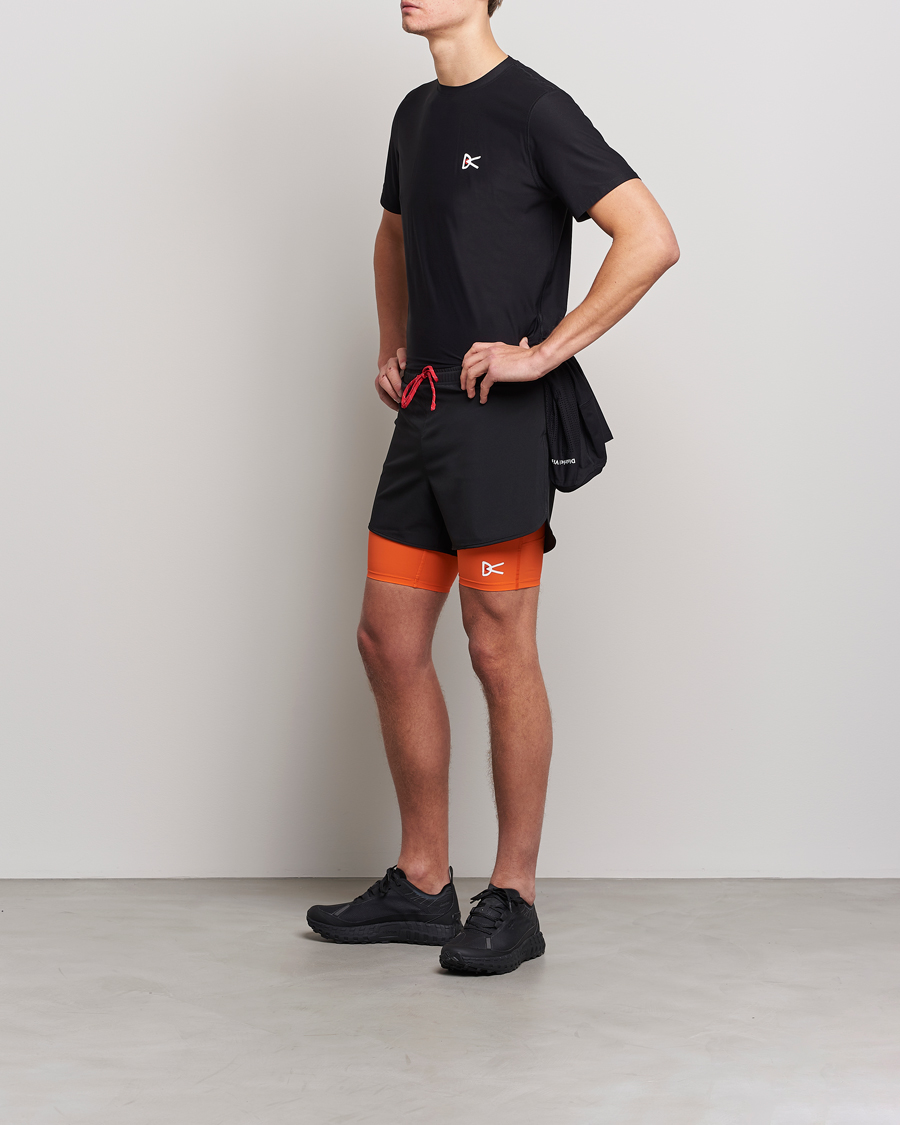 Herr | T-Shirts | District Vision | Aloe-Tech Short Sleeve T-Shirt Black