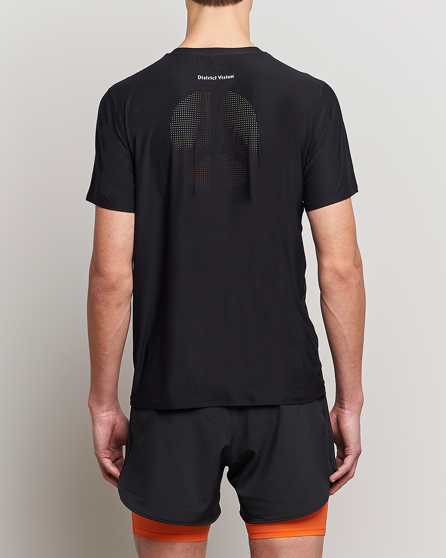 Herr | T-Shirts | District Vision | Aloe-Tech Short Sleeve T-Shirt Black