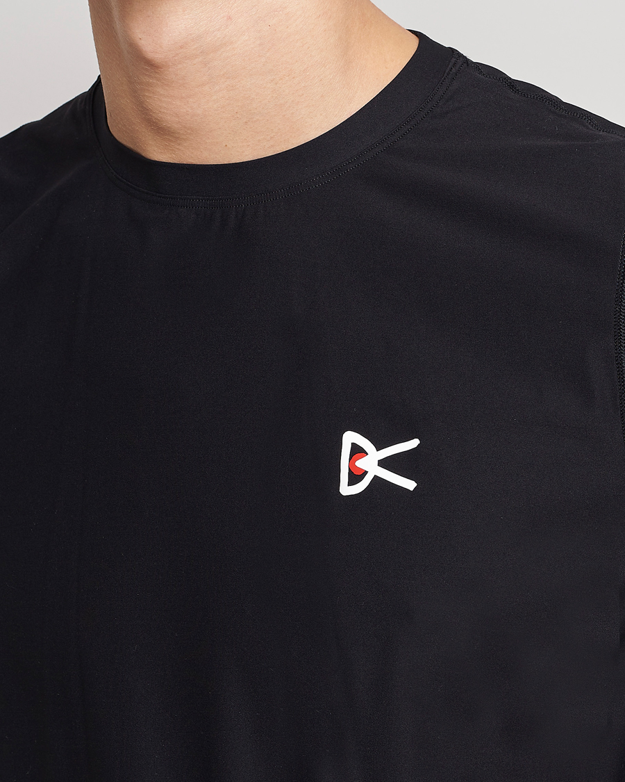 Herr | T-Shirts | District Vision | Aloe-Tech Short Sleeve T-Shirt Black