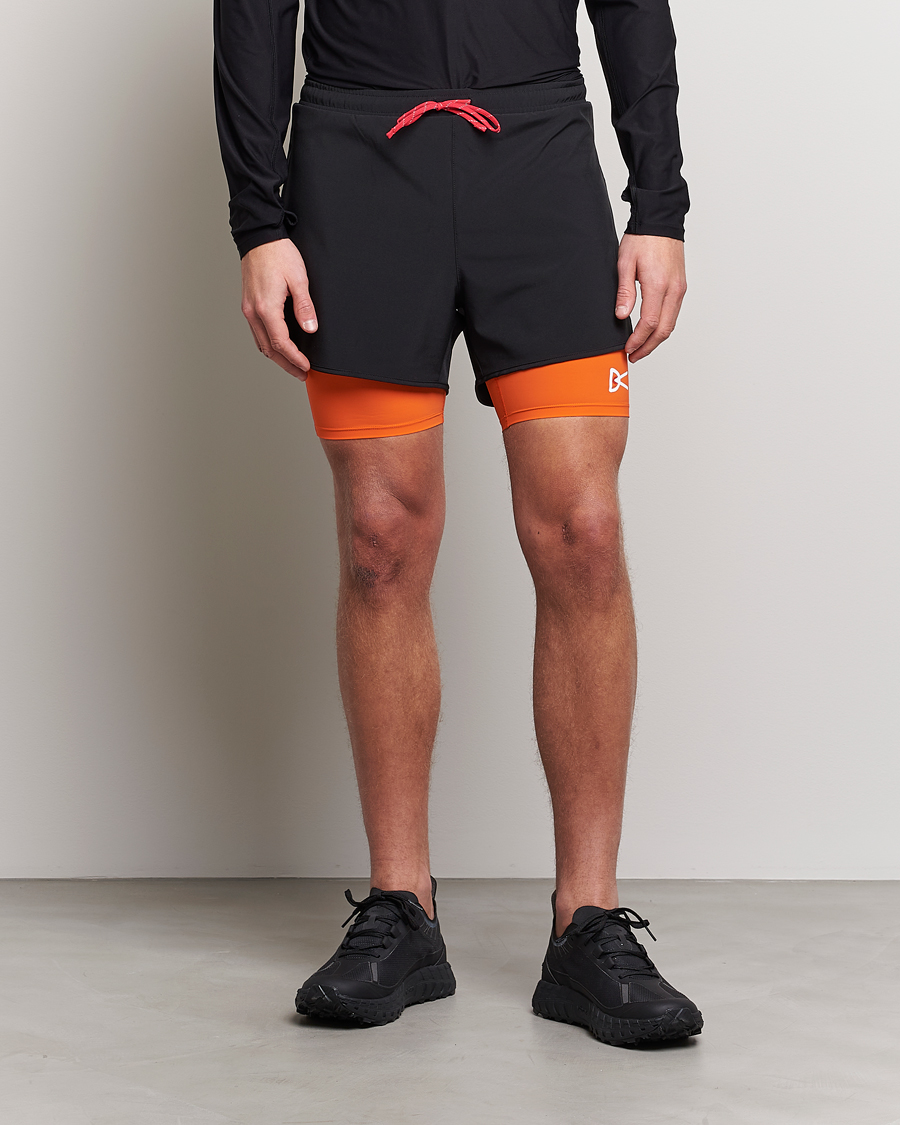 Herr | Shorts | District Vision | Aaron Trail Shorts Black