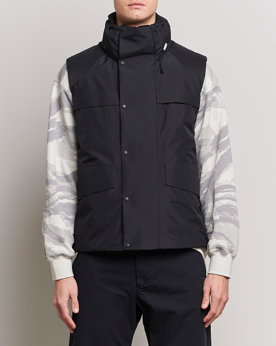 Herr | Västar | Moncler Genius | 4 Moncler Hyke Vanil Hooded Vest Black