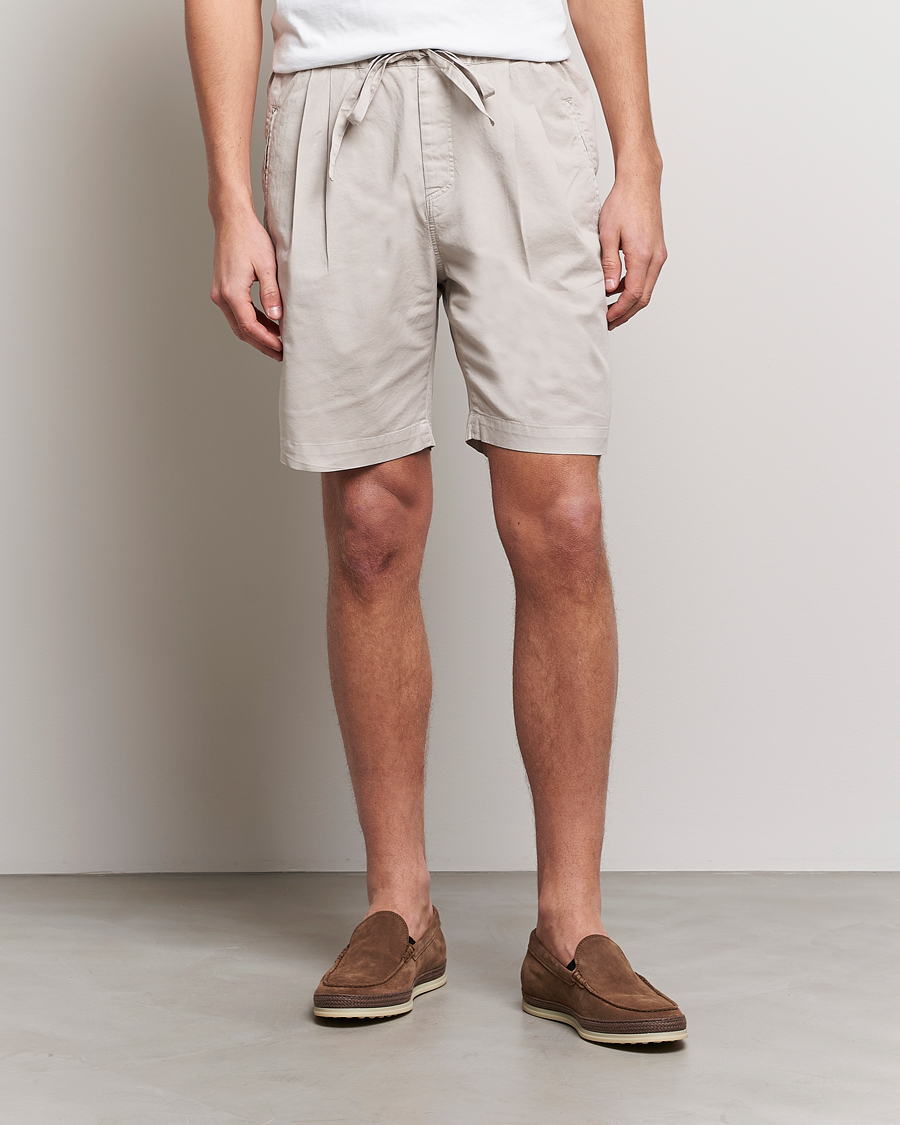 Herr | Italian Department | Massimo Alba | Kevin Stone Washed Shorts Calce