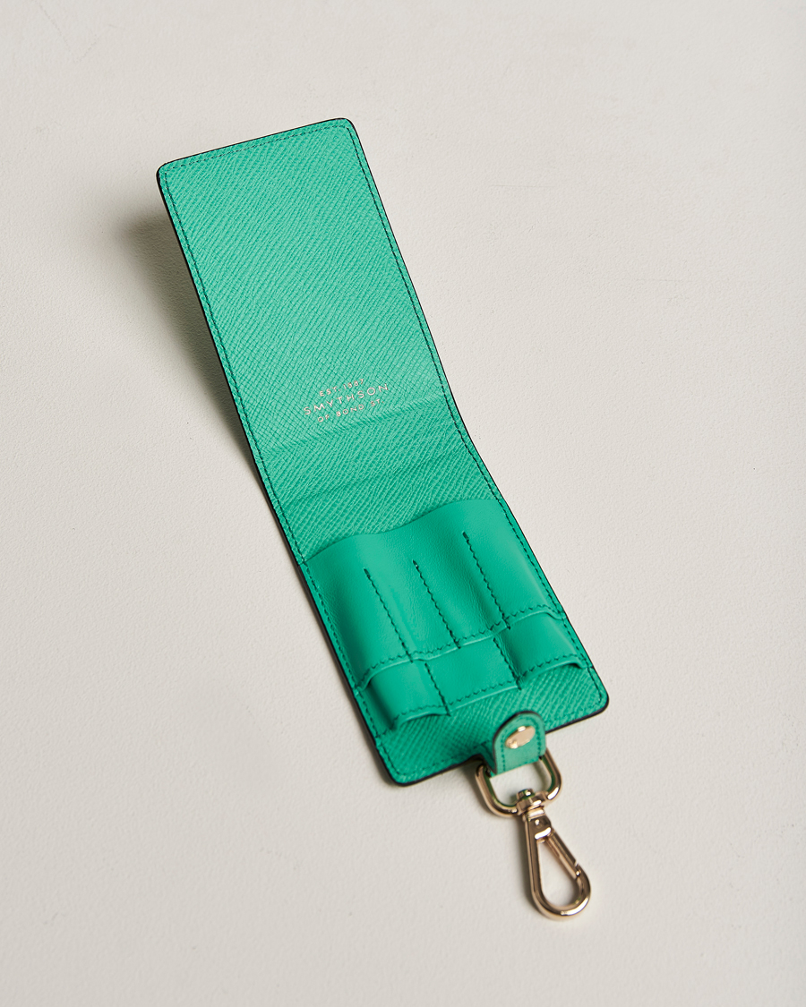 Herr | Smythson Golf Tee Set Jade Green | Smythson | Golf Tee Set Jade Green