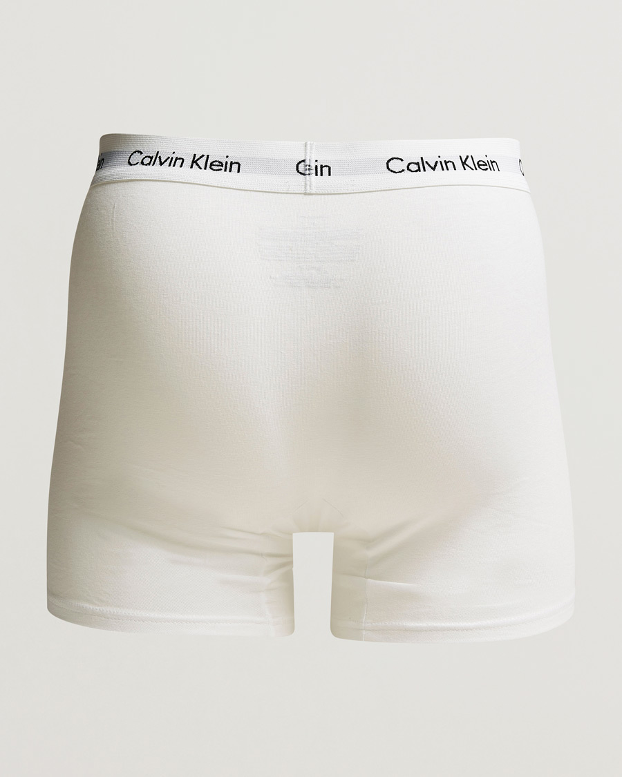 Herr | Underkläder | Calvin Klein | Cotton Stretch 3-Pack Boxer Breif Grey/White/Blue