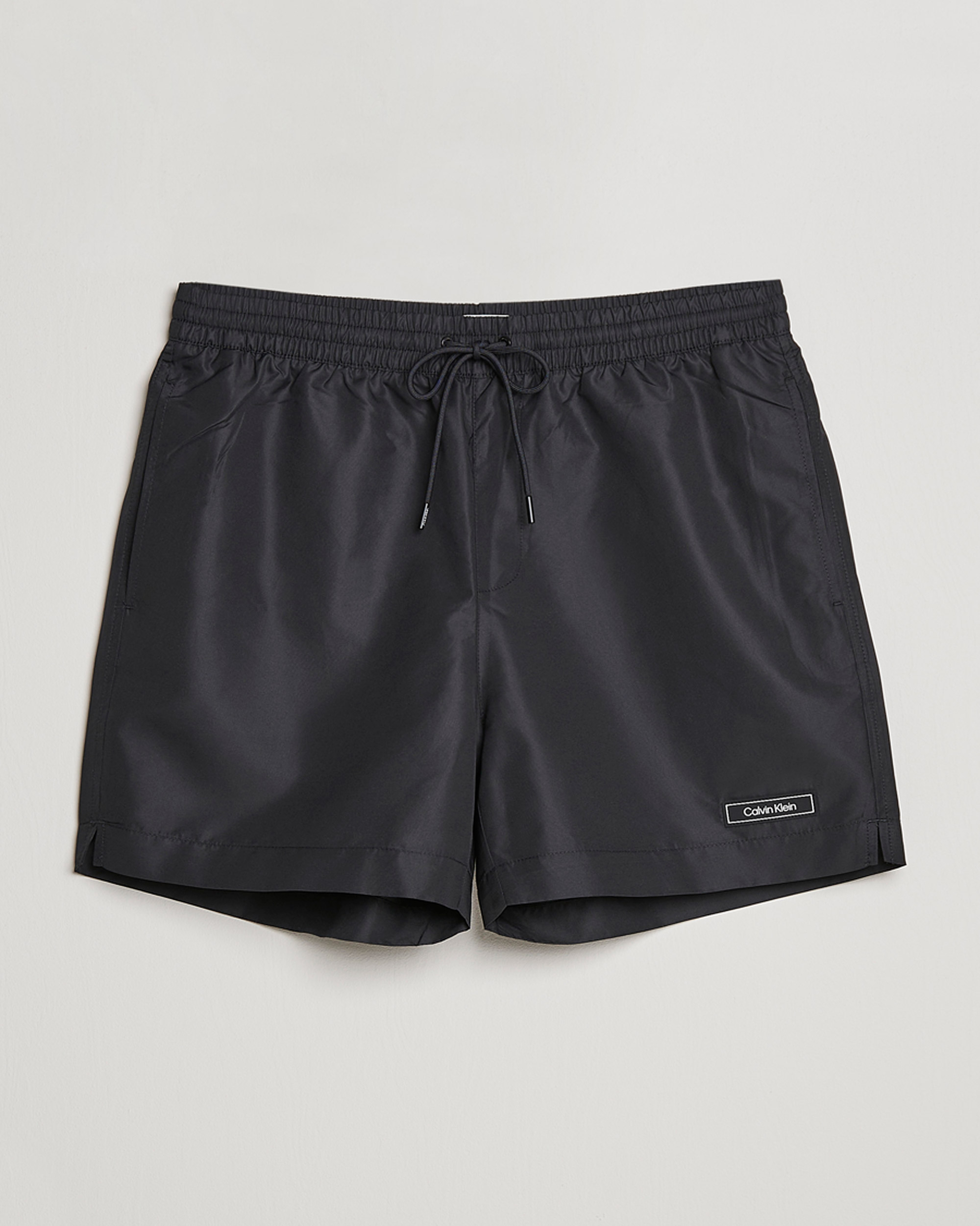 Herr | Badbyxor | Calvin Klein | Logo Drawstring Swimshorts Black
