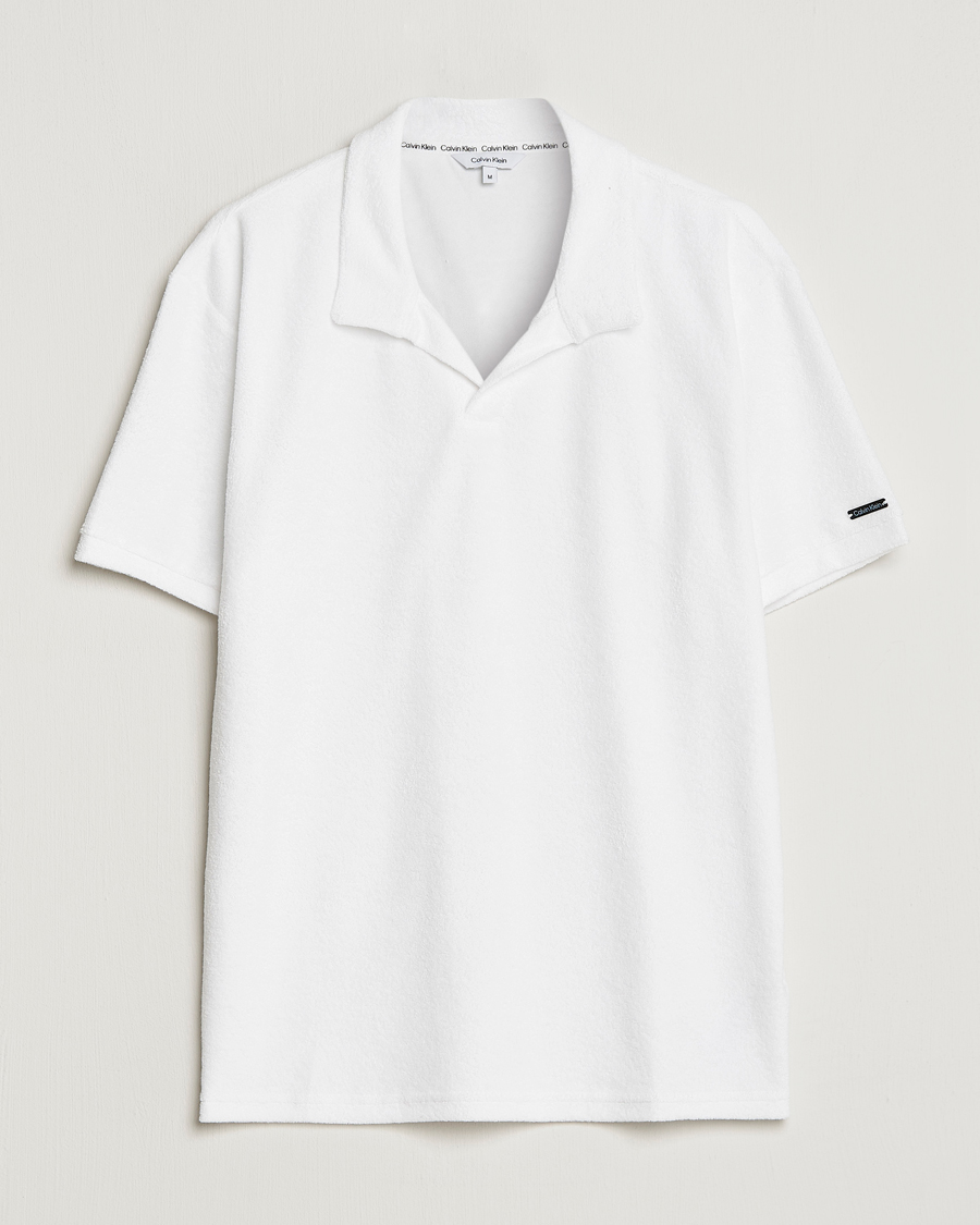 Herr | Pikéer | Calvin Klein | Terry Polo Classic White