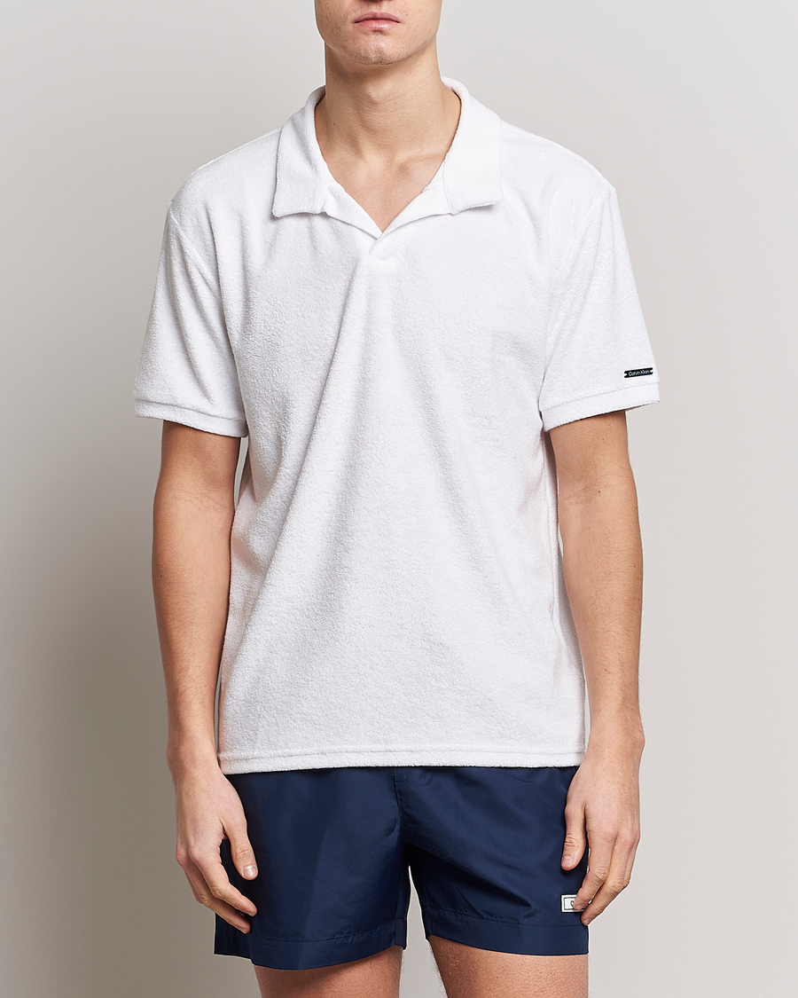 Herr | Pikéer | Calvin Klein | Terry Polo Classic White