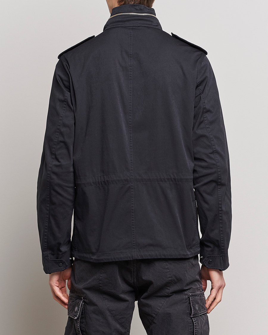 Herr | Jackor | Ten c | 9 oz OJJ Piece Dyed Short Field Jacket Navy
