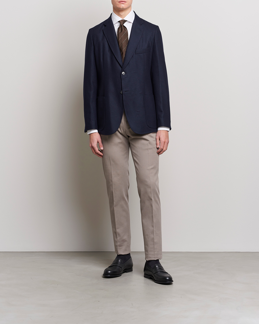 Herr | Skjortor | Zegna | Slim Fit Trofeo Dress Shirt White
