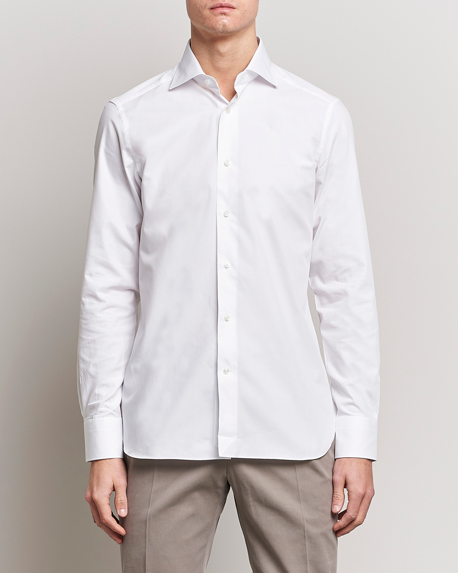 Herr | Skjortor | Zegna | Slim Fit Trofeo Dress Shirt White