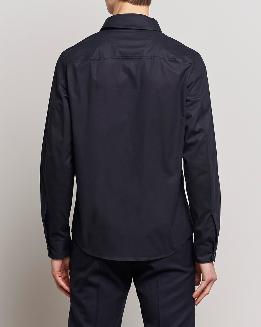 Herr | Skjortor | Zegna | Premium Cotton Overshirt Navy