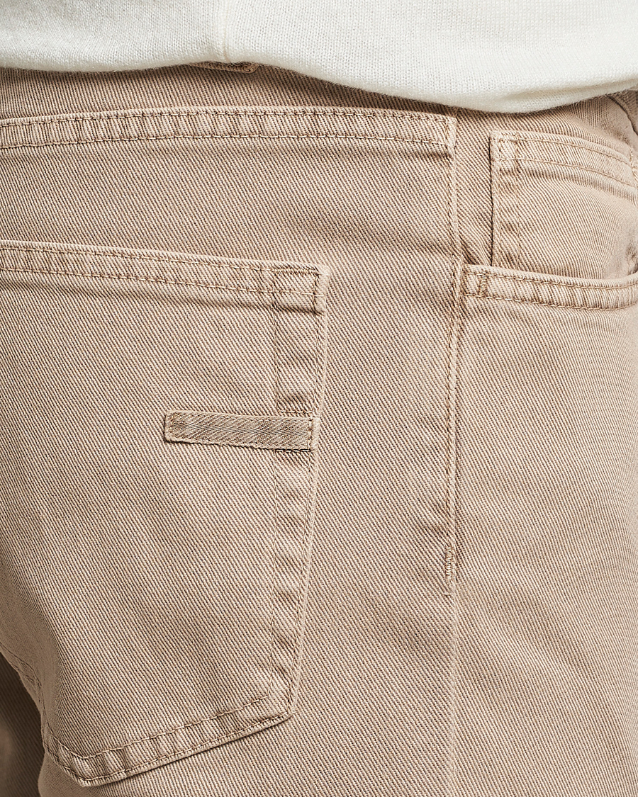 Herr | Byxor | Zegna | Slim Fit Dyed 5-Pocket Pants Brown