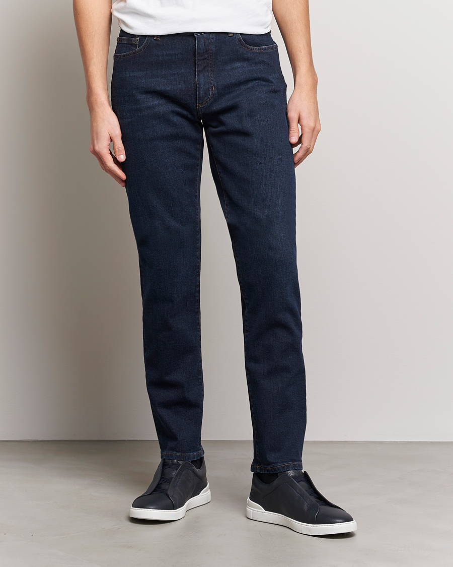 Herr | Jeans | Zegna | 5-Pocket Denim Pants Dark Rinse