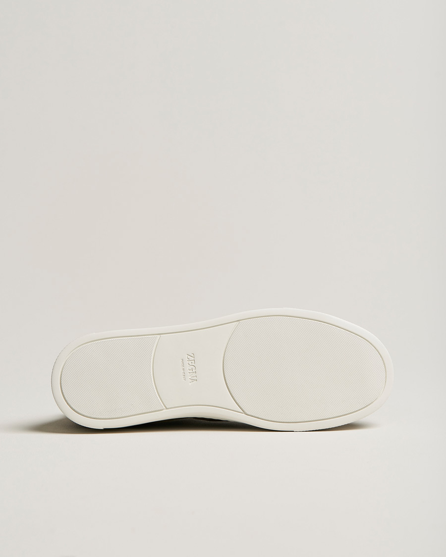 Herr | Zegna Triple Stitch Sneakers Dark Brown Suede | Zegna | Triple Stitch Sneakers Dark Brown Suede