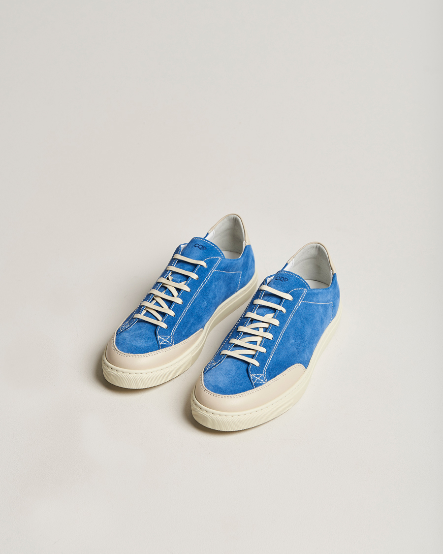 Herr | C.QP | C.QP | Bumper Suede Sneaker Electric Blue
